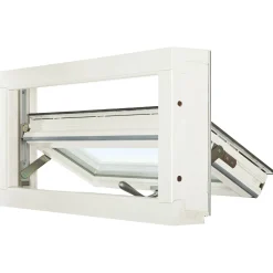 3-Glas Aluminiumbeklätt Trä