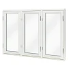 3-Glas Aluminium 3-Luft