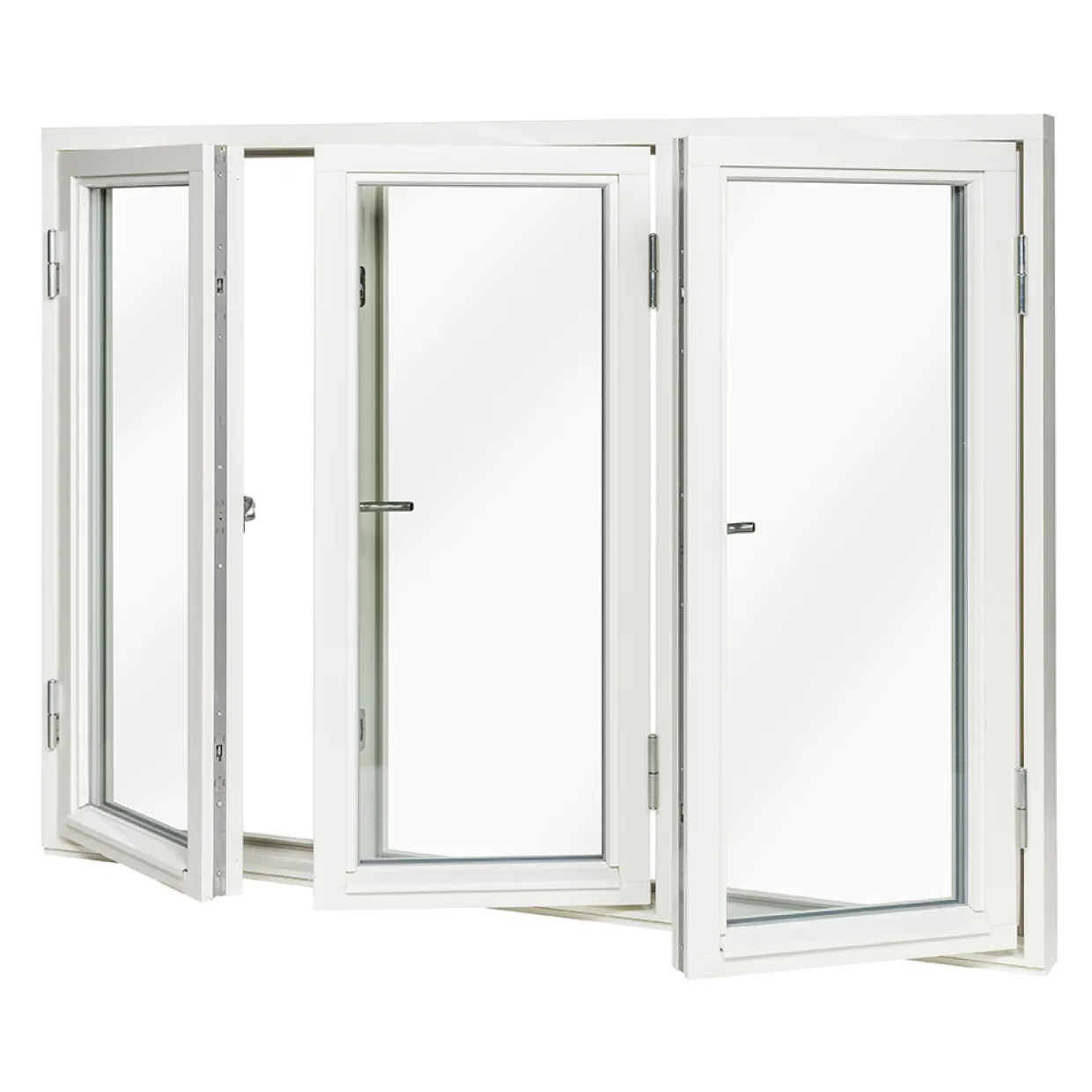3-Glas Aluminium 3-Luft