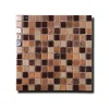 Glasmosaik Mix Brun 2,5x2,5 cm