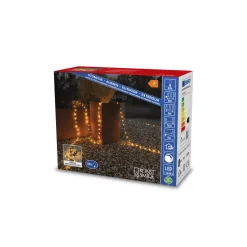 Gnojsö Konstsmide ShineLine 100st LED-lampor Amber 5m Utomhus