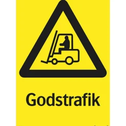 Godstrafik 210x297 mm Plast