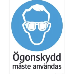 Ögonskydd 210x297 mm Plast