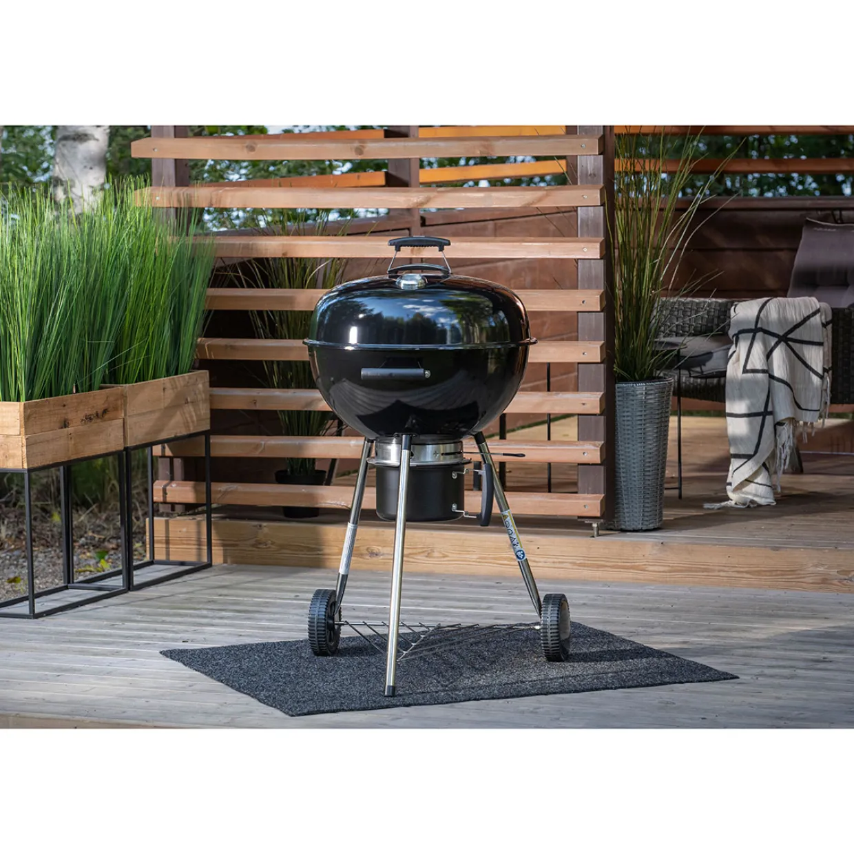 Gourmet 57 i Rostfritt Stål med Multigrill-galler