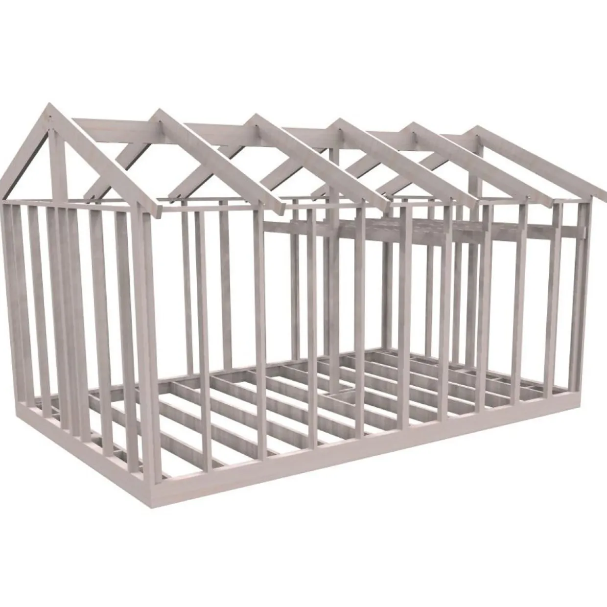 22 grader Med Loft 6000x3940 mm Färdiga Sektioner