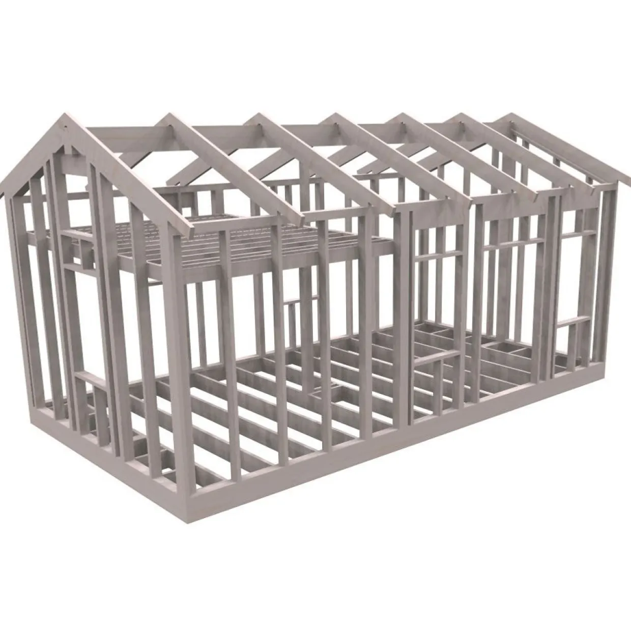 22 grader Med Loft 7200x3940 mm Färdiga Sektioner