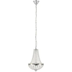 Gränsö Taklampa IP44 Krom/Transparent