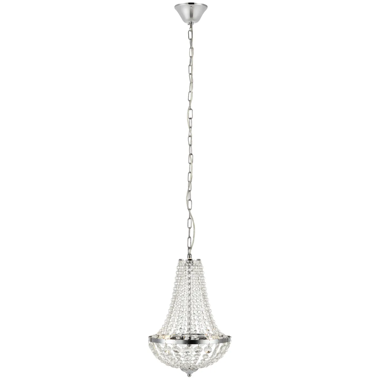 Gränsö Taklampa IP44 Krom/Transparent