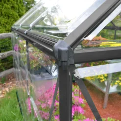 Harmony Aluminiumram med UV-Skyddad Polykarbonat & Ventilationsfönster, 2,3 m²