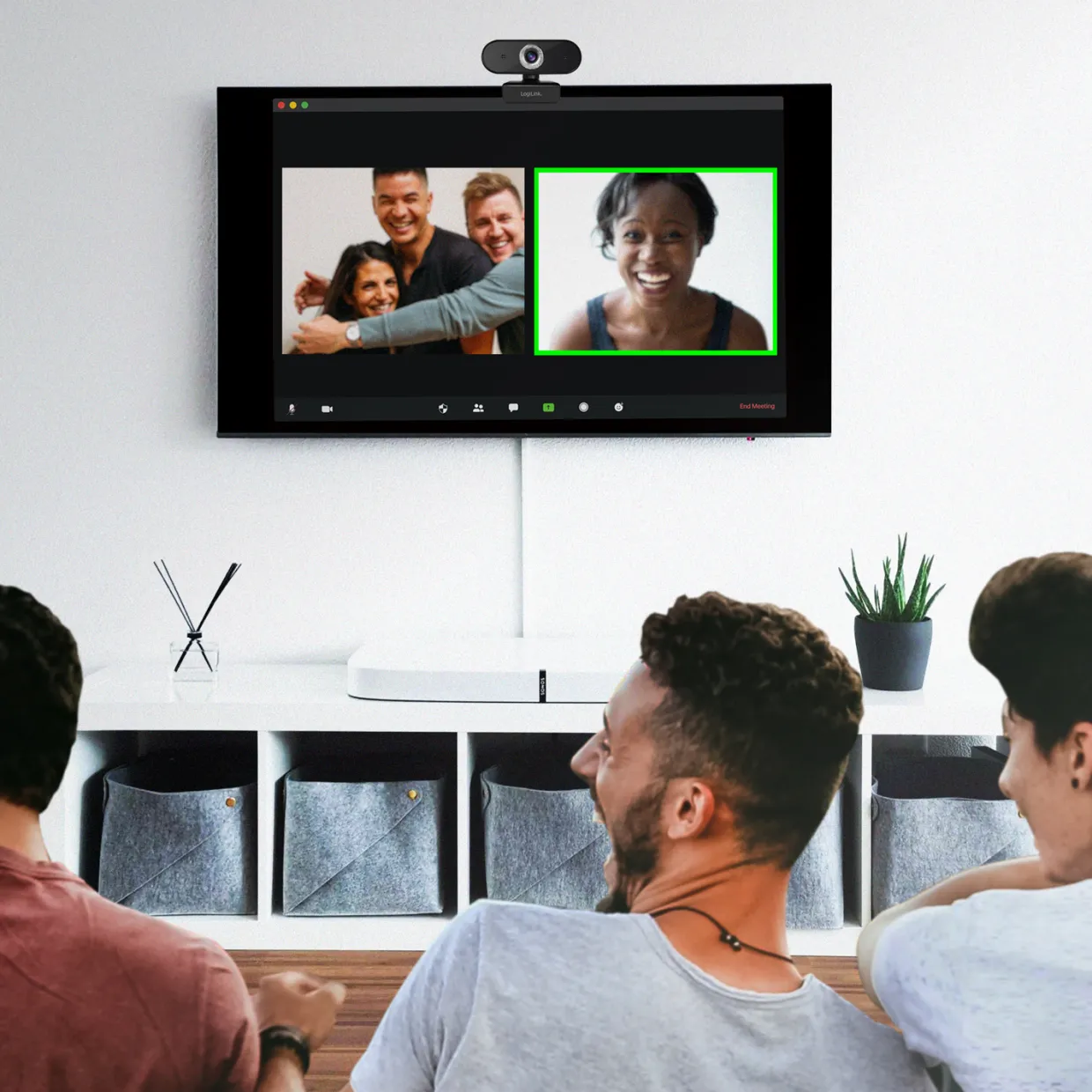 HD 1080p Med Inbyggd Mikrofon