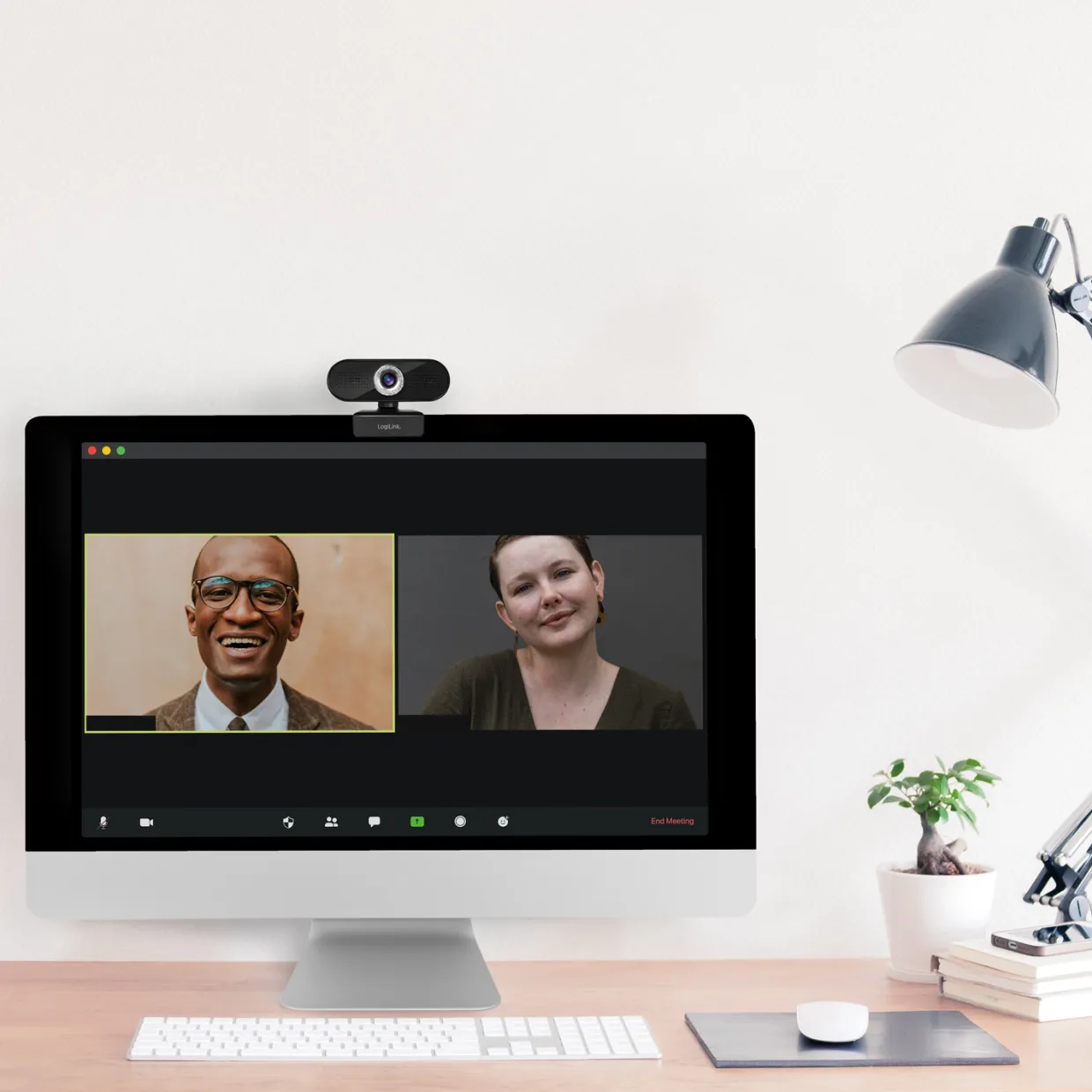 HD 1080p Med Inbyggd Mikrofon