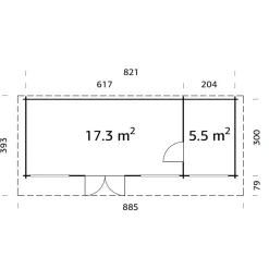 Heidi 22,8 m2