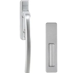 HelAlu Aluminium 4-Delad Dubbelspår