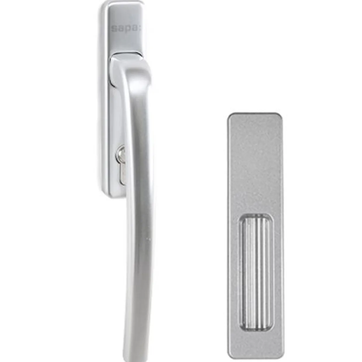 HelAlu Aluminium 4-Delad Dubbelspår