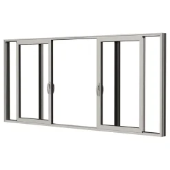 HelAlu Aluminium 4-Delad Enkelspår