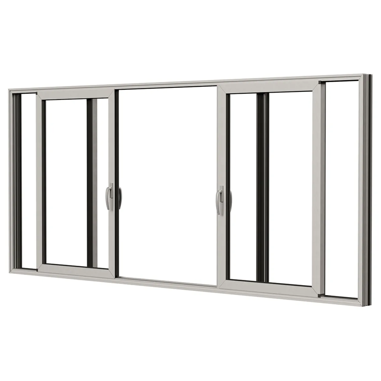 HelAlu Aluminium 4-Delad Enkelspår
