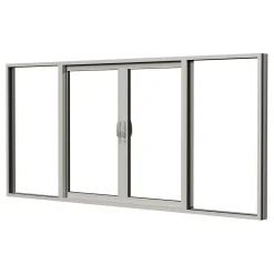 HelAlu Aluminium 4-Delad Enkelspår