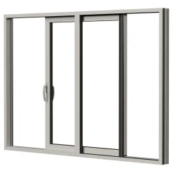 HelAlu Aluminium 2-Delad Enkelspår