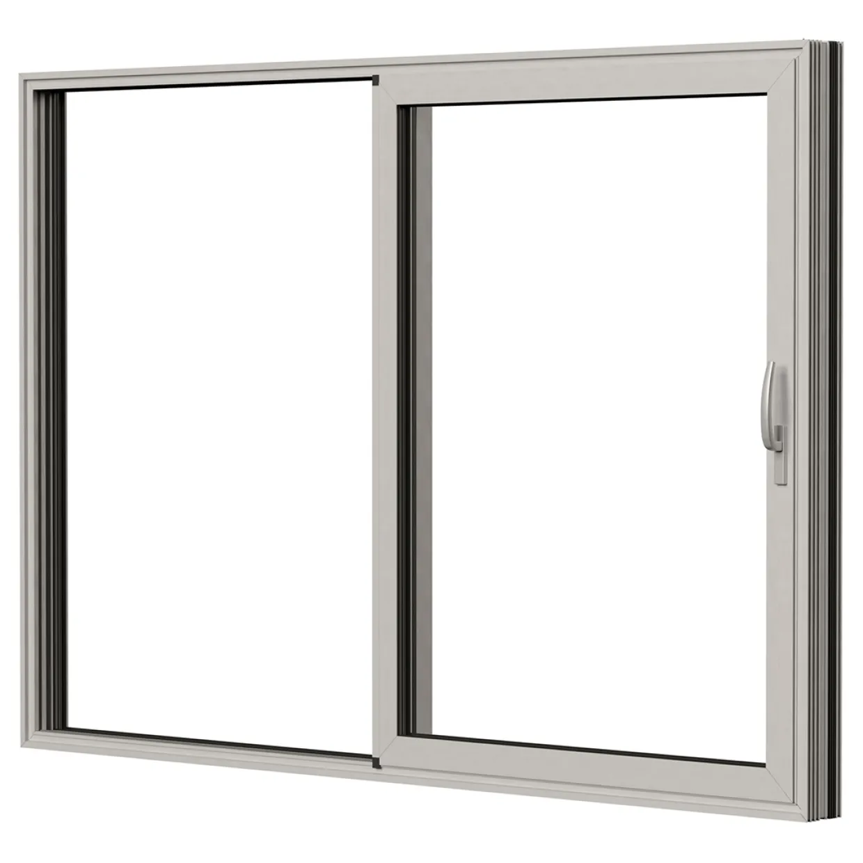 HelAlu Aluminium 2-Delad Enkelspår