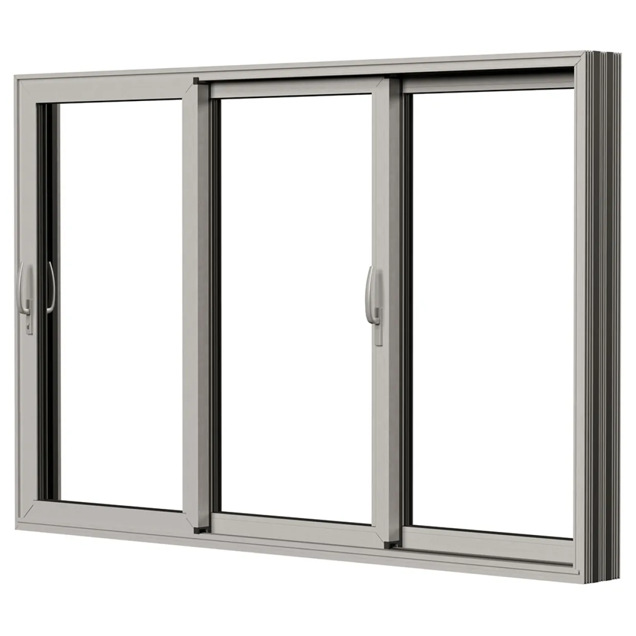 HelAlu Aluminium 3-Delad Trippelspår