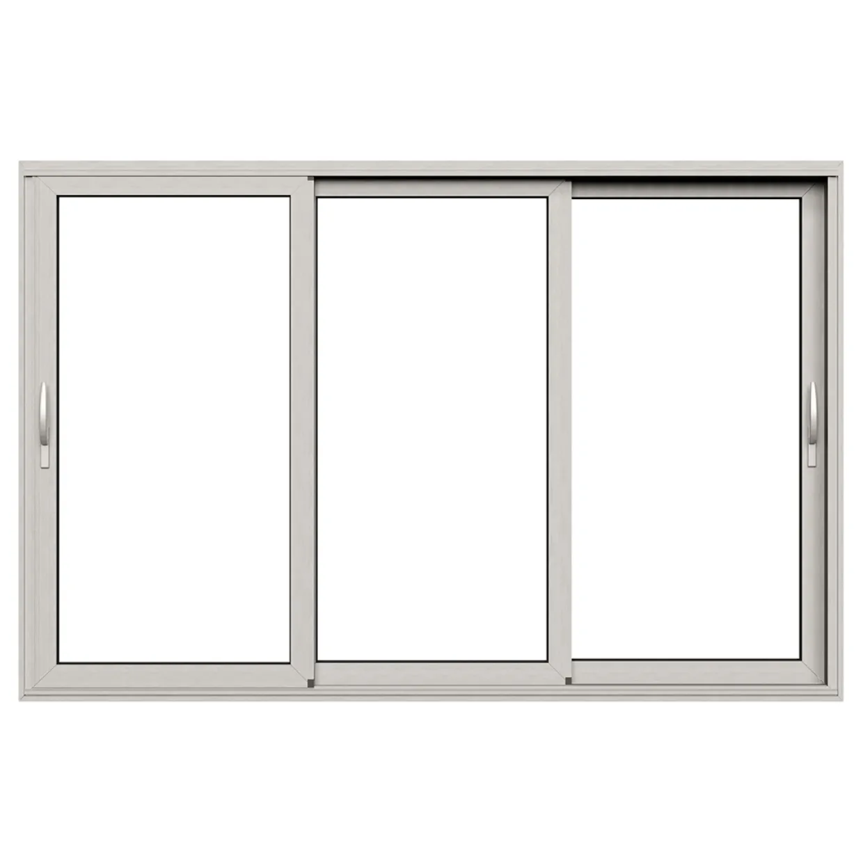 HelAlu Aluminium 3-Delad Trippelspår