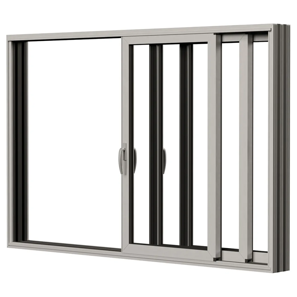 HelAlu Aluminium 3-Delad Trippelspår