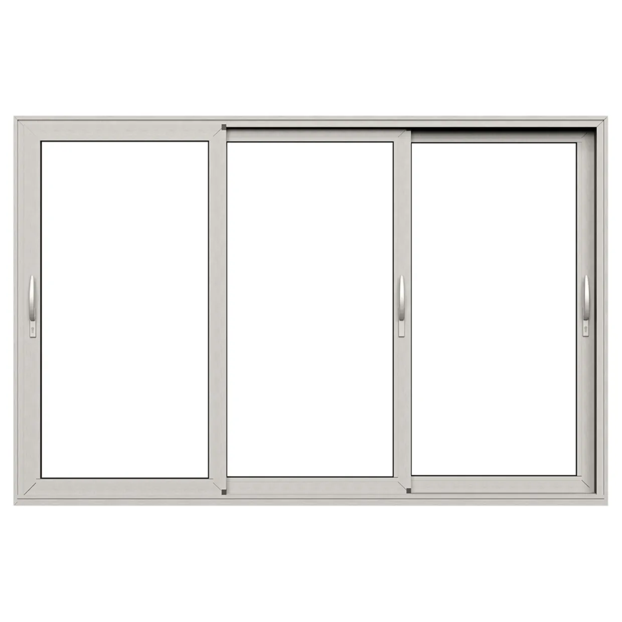 HelAlu Aluminium 3-Delad Trippelspår