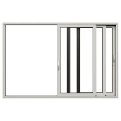 HelAlu Aluminium 3-Delad Trippelspår