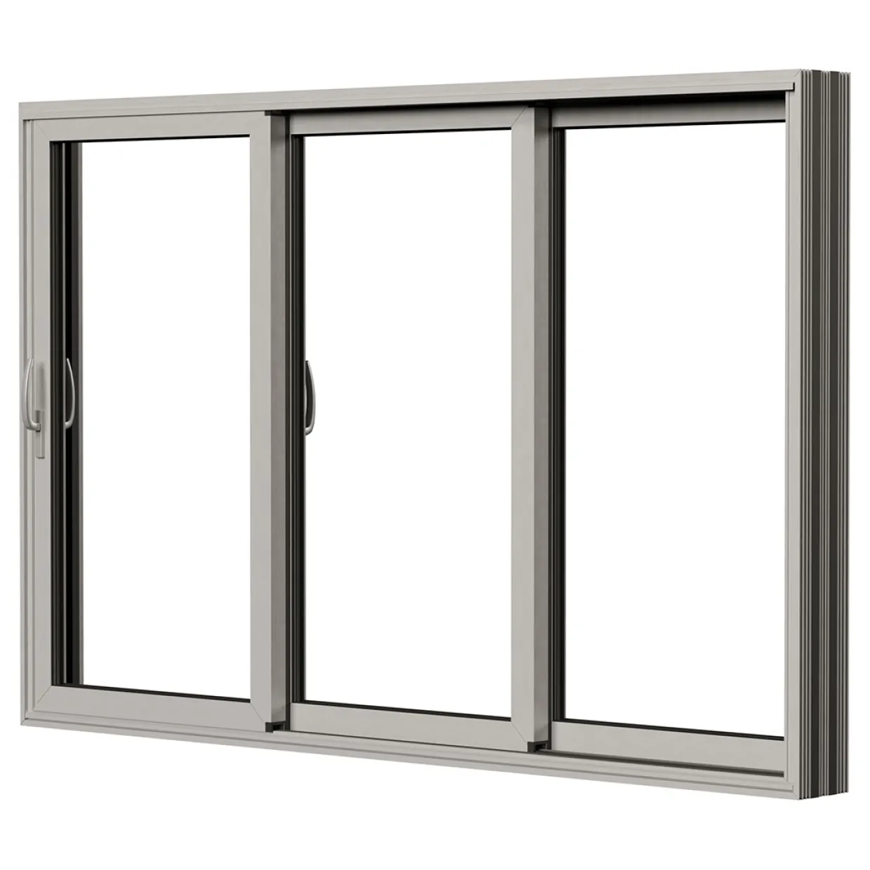 HelAlu Aluminium 3-Delad Trippelspår