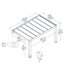 Helsinki Cederträ 3X4,7 m