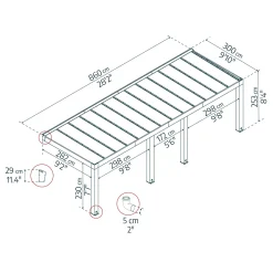 Helsinki Cederträ 3X8,6 m