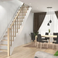 Helsinki Rak Träbalustrar