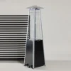 Hottie Square, Stående Gasolvärmare Utomhus i Aluminium