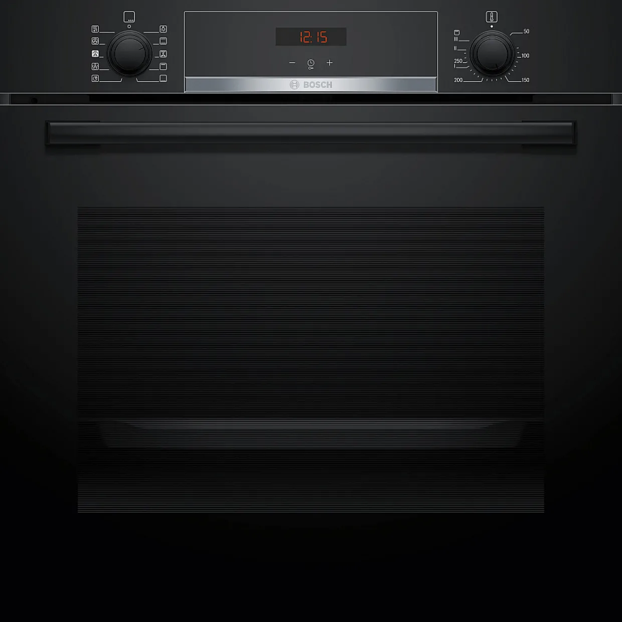 HQA534BB3 Serie 4 Svart med Ångfunktion och Avancerad Varmluftsteknik