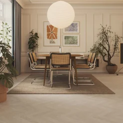 Härdad Ek Boden Classic Fiskben Powder White