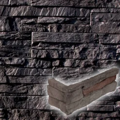 Hörnsten Profit Rustic Stone Black