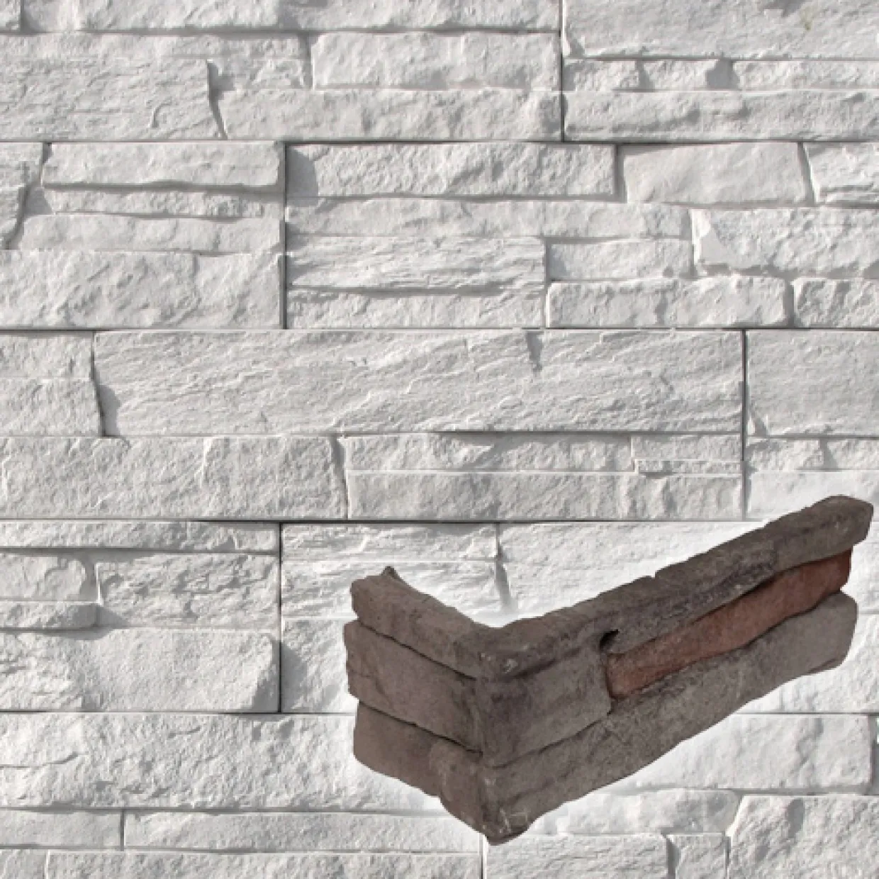 Hörnsten Profit Rustic Stone White