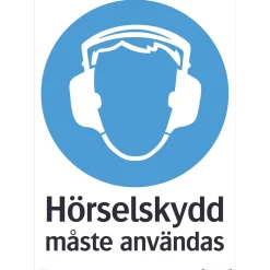 Hörselskydd 210x297 mm Plast