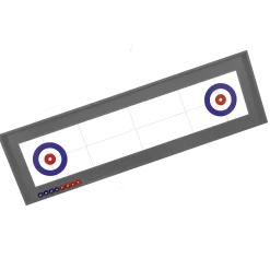 2-i-1 Shuffleboard & Curling
