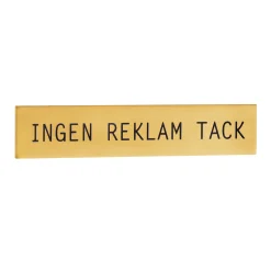 Ingen Reklam Tack