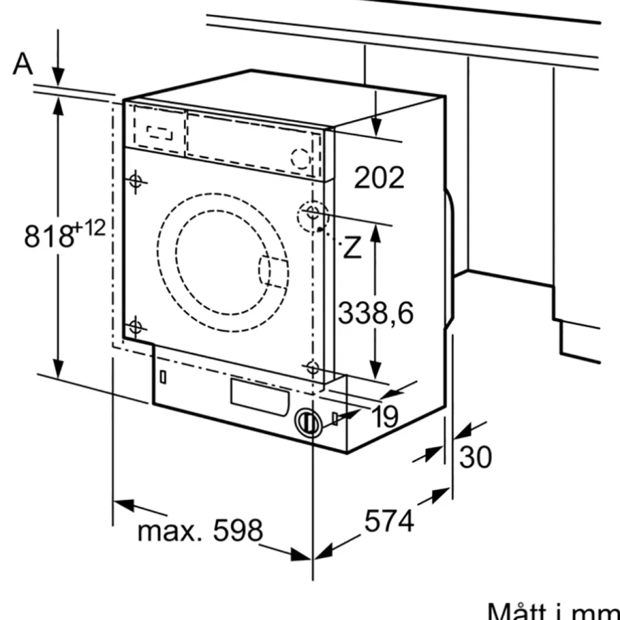 Integrerad WI14W542EU iQ700