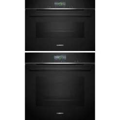 iQ700 HB776G3B2S + CM724G1B1 Kompaktugn Svart