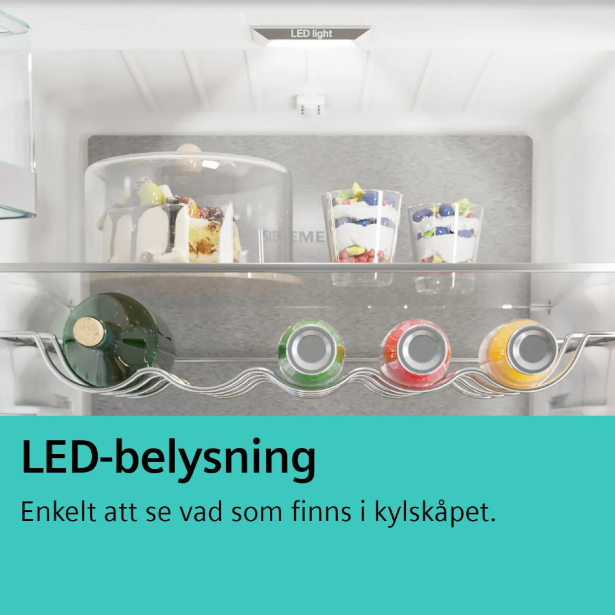 iQ100 KI96NNSE0 med Automatisk Avfrostning