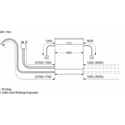 iQ500 SN15ZW01CS Vit med Smart Uppkoppling