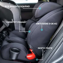 ISOFIX 9-36 kg Black Edition