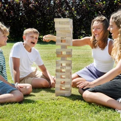 Jenga i Björk med Väska