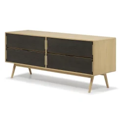 Jerup 150x50 cm Massiv Ek
