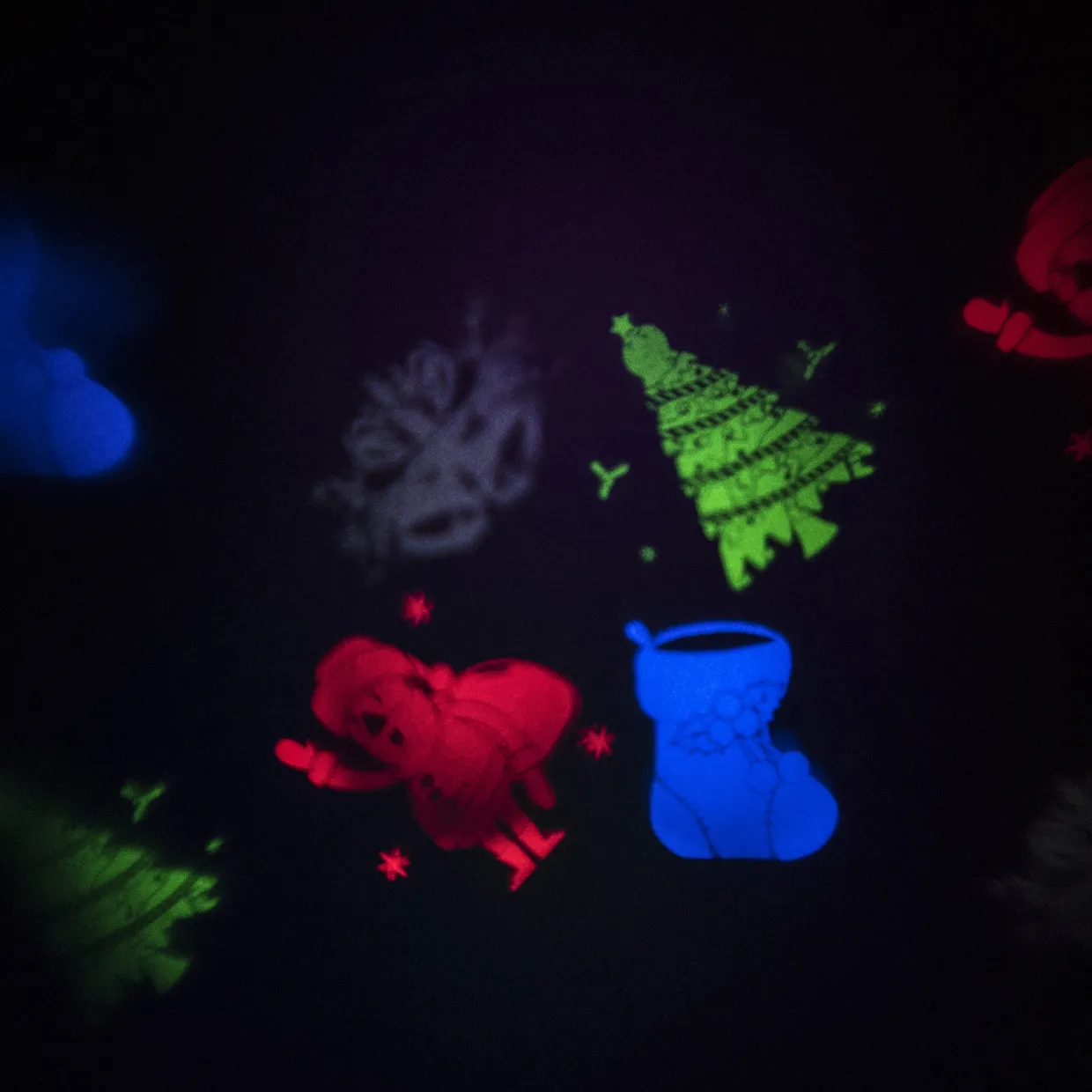 Julmotiv Färg LED