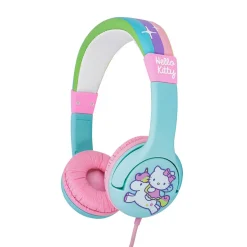 Junior On-Ear 85dB Grön/Rosa Enhörning