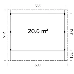 Karl 20,6 m2